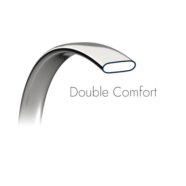 'Double comfort' 2mm ring - Image 2