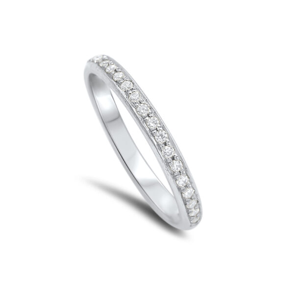 'Fine' half eternity ring - Image 3