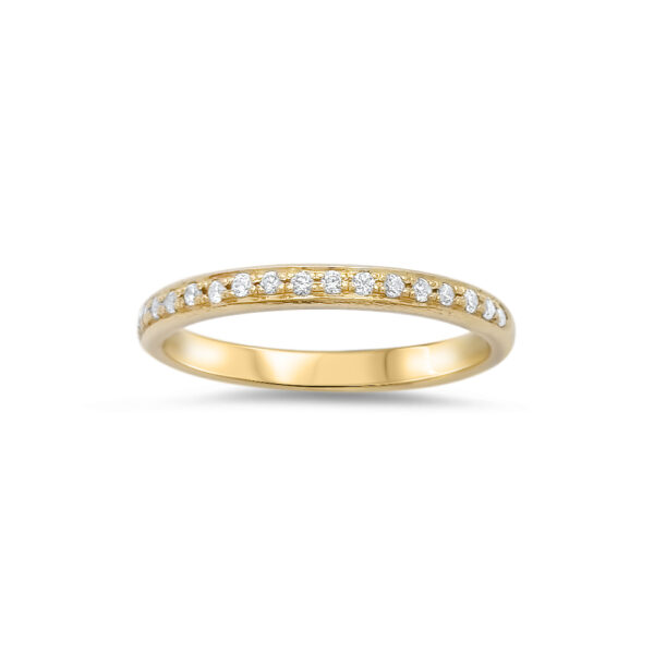 'Fine' half eternity ring - Image 2