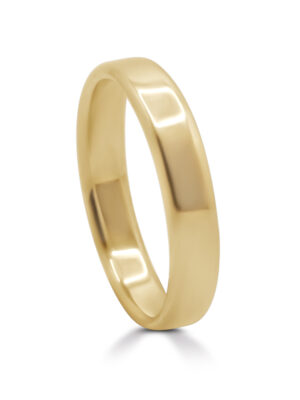 'Double comfort' 4mm ring