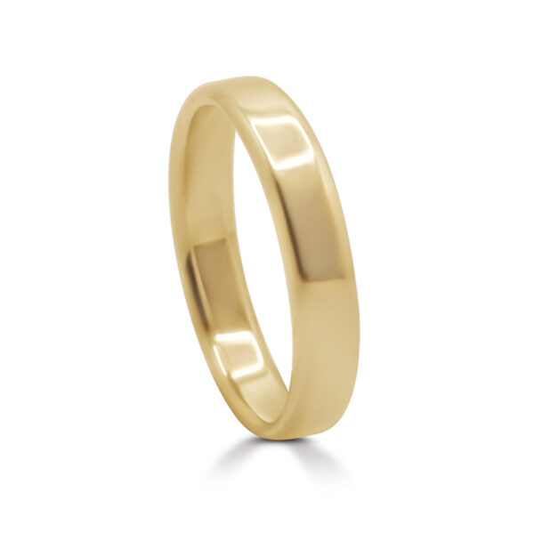 'Double comfort' 4mm ring