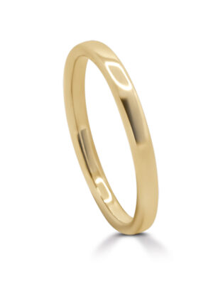 'Double comfort' 2mm ring