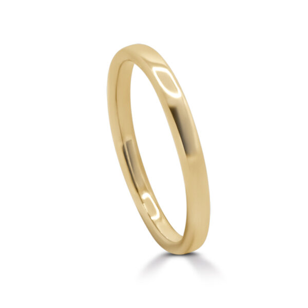 'Double comfort' 2mm ring