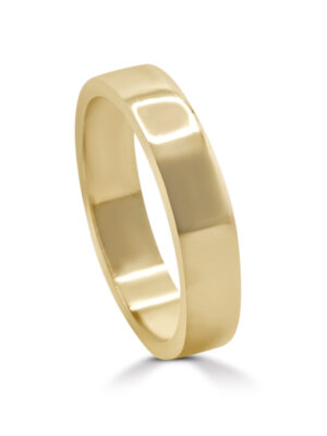 'Flat' 4mm ring