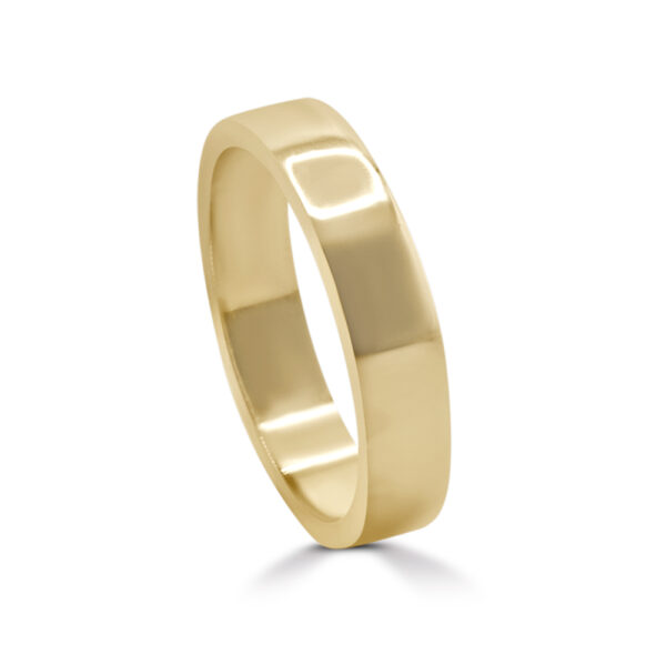 'Flat' 4mm ring