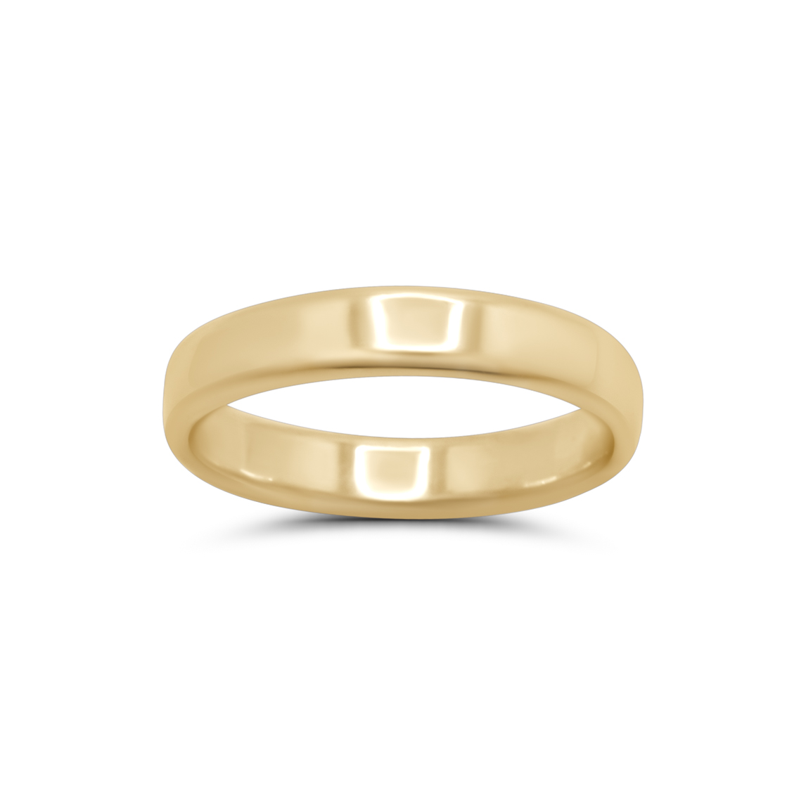 'Double comfort' 4mm ring - Image 2