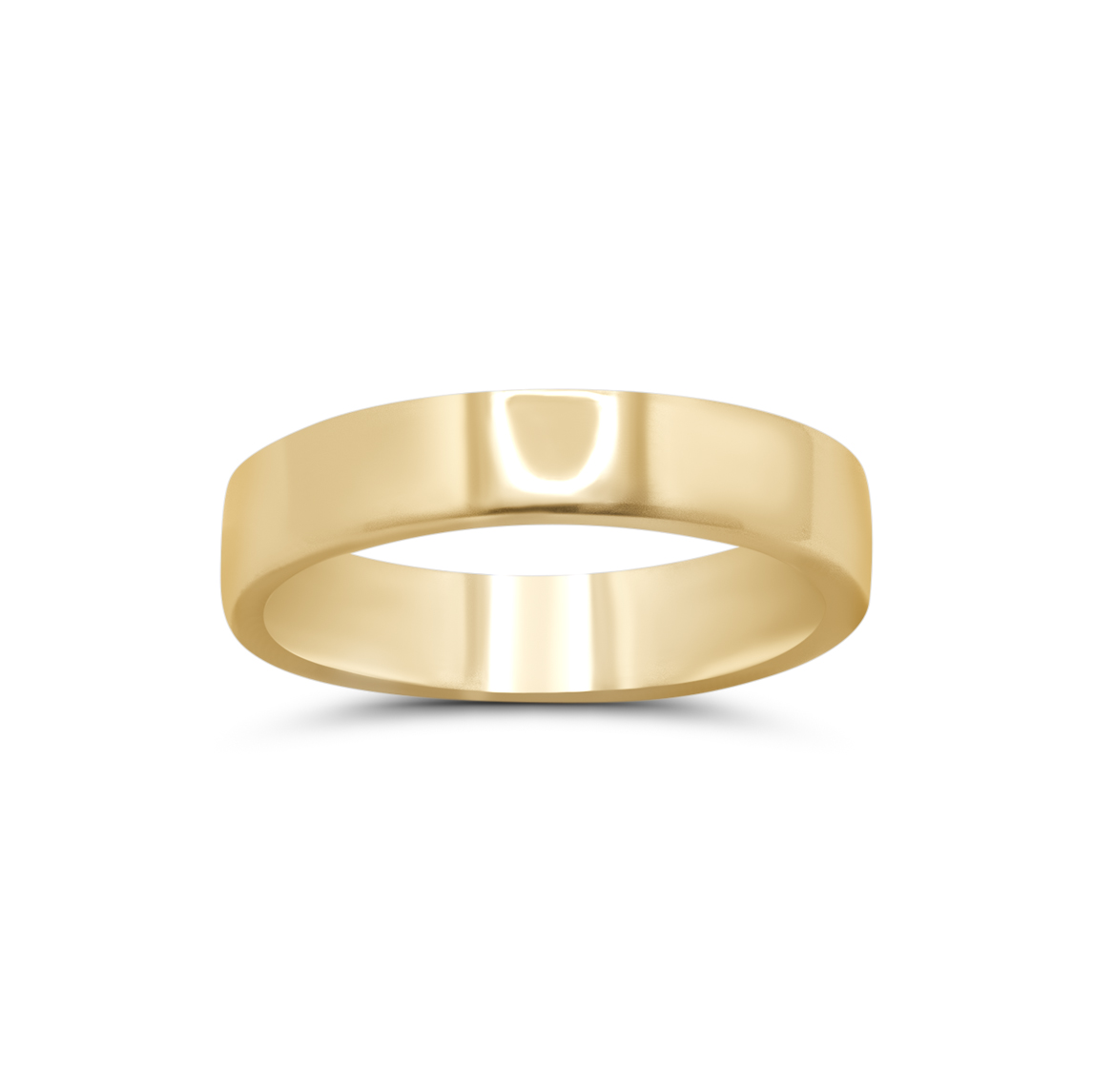 'Flat' 4mm ring - Image 2