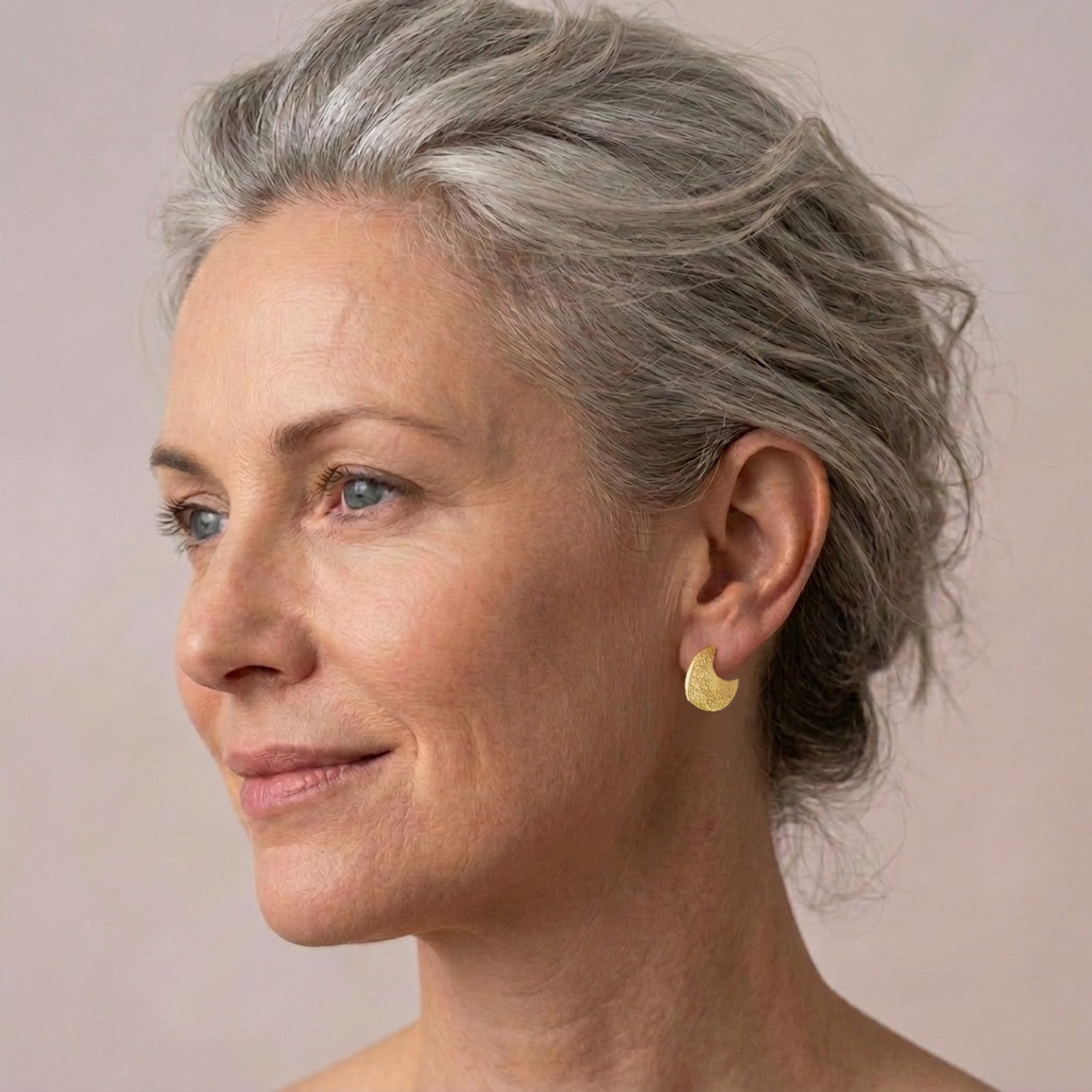 'Trove' solid hoops - Image 2